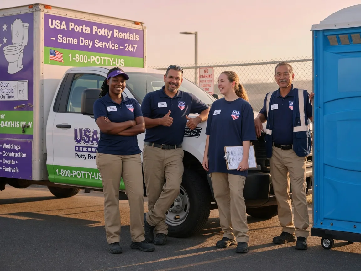 Porta Potty Rental company in Central, AZ